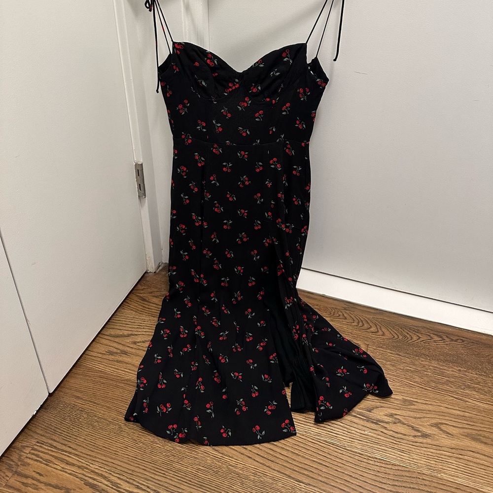 Reformation Cherry Dress
